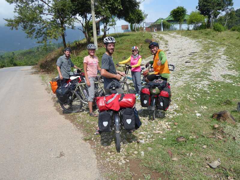 So happy to meet other cyclists!