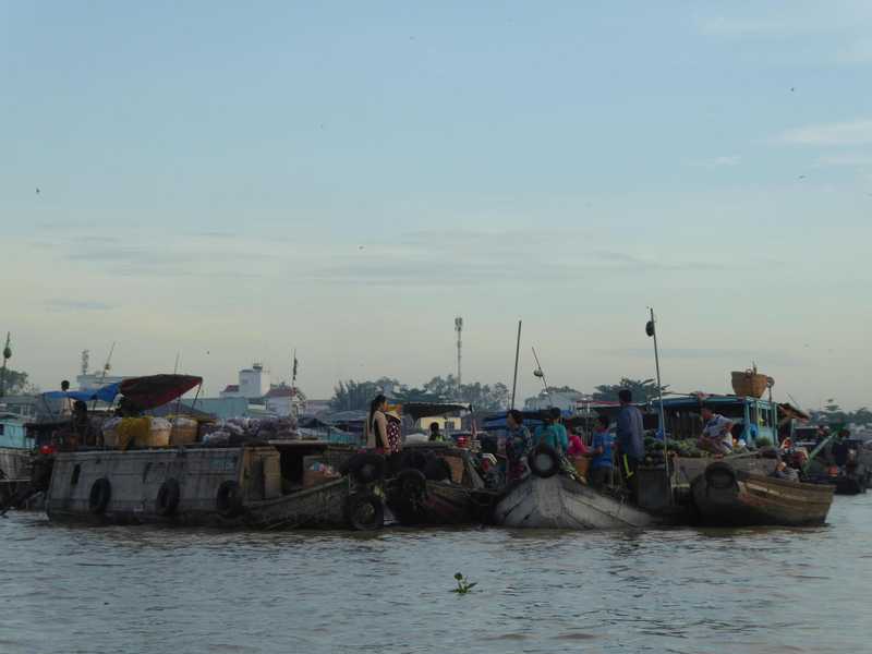 Cai Rang floating market